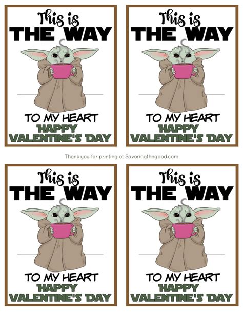 50 Best Ideas For Coloring Yoda Printable Valentine