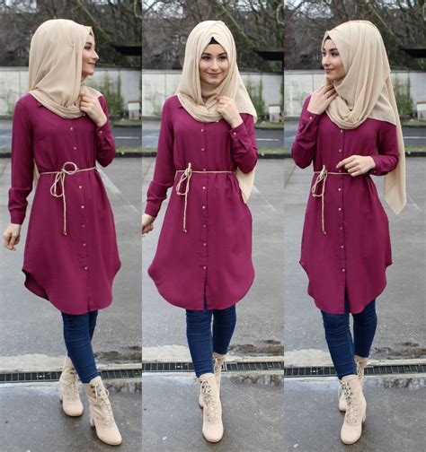 Hijab Style Tunic Modest Fashion Hijab Hijabi Outfits Casual Trendy