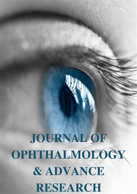 Journal Of Ophthalmology And Advance Research Athenaeum Scientific