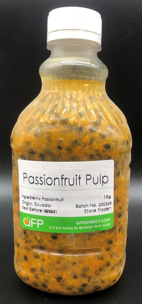 Frozen Passionfruit — Qld Fruit
