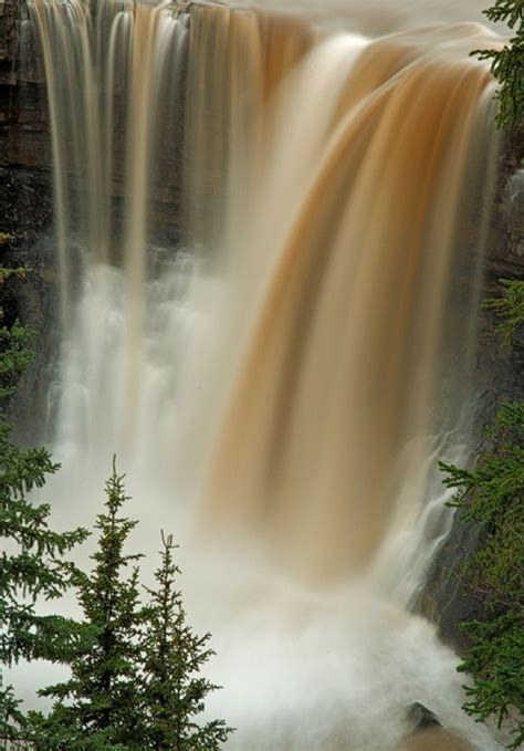 Crescent Falls Banff Alberta Canada Waterfall Beautiful