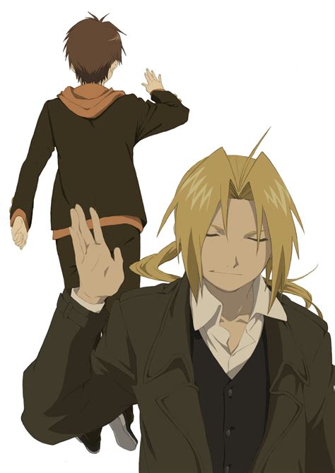 Edward Elric And Hachiken Yuugo Fullmetal Alchemist And 1 More Drawn