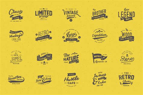 20 Grunge Logos Branding And Logo Templates ~ Creative Market