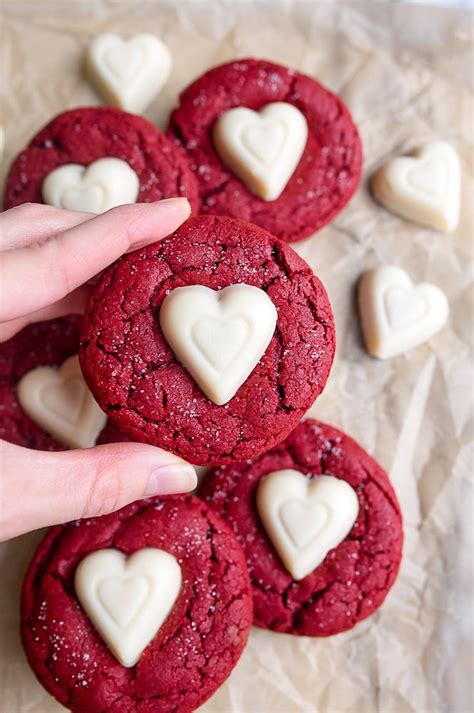 Red Velvet Sugar Cookies Recipe Dessert For Two