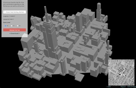 Send Map Tiles To 3 D Printer Flowingdata