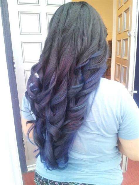 Pravana Blue Long Hair Styles Hair Makeup Hair