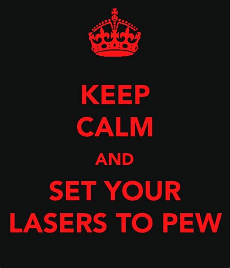 Set You Lasers To Pew Pew Pew By Rainbowrocketsocks On Deviantart