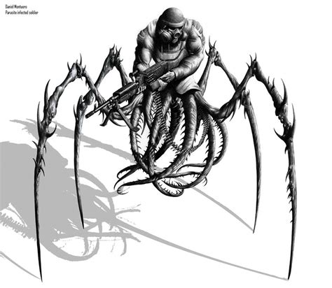 Alien Parasite Specimen Xts26 By Xjager513 On Deviantart