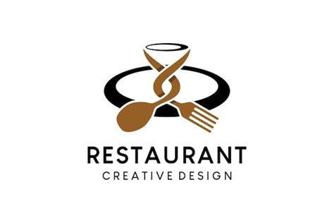 Premium Vector Restaurant Logo Design With Simple Cutlery Icon Vector
