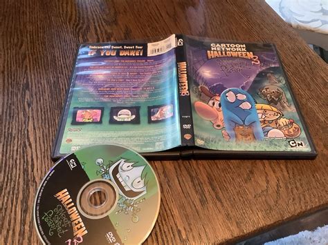 Cartoon Network Halloween Vol 3 Sweet Sweet Fear Dvd 2006 Used Free