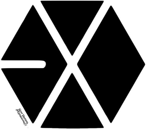 Png Logos Exo Kpop Renders School Sticker Pins Kpop Pinterest