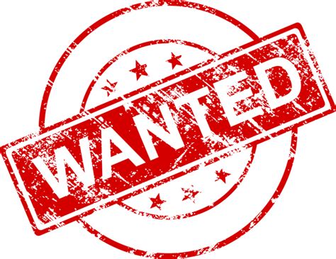 Wanted Png Images Transparent Free Download