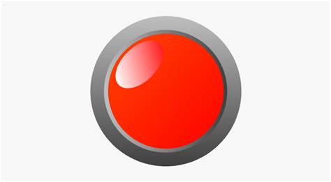 The Big Red Button Image Big Red Button Transparent Hd Png Download