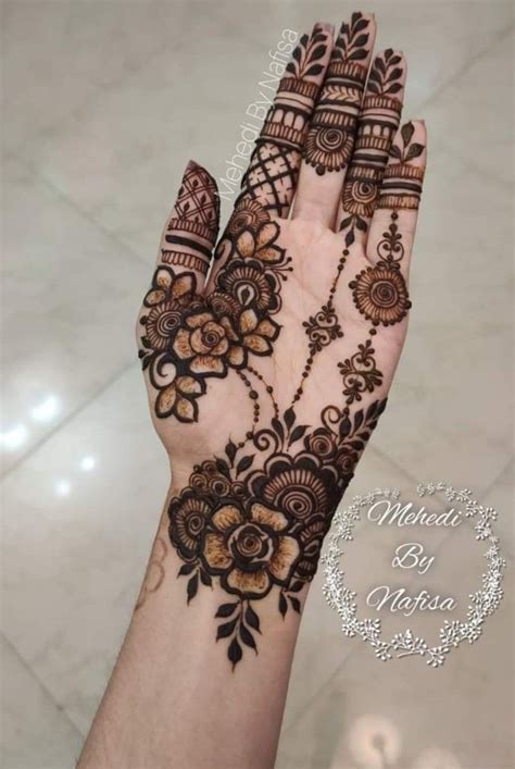 Pin By For Mehndi💐 Lovers😘 On Back Mehndi Design Mehndi Designs For Beginners Short Mehndi
