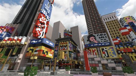 New York Midtown Manhattan Minecraft Telegraph