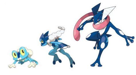 Frogadier Evolution Chart