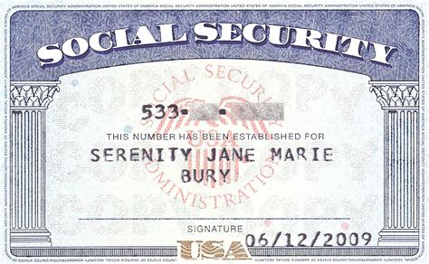 Citizens, permanent residents, and temporary (working) residents under section 205(c)(2) of the social security act, codified as 42 u.s.c. Blank Social Security Card Template Download | PROFESSIONAL TEMPLATES