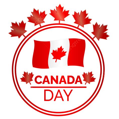 Canada Maple Leaf Vector Design Images Happy Canada Day Calligraphy