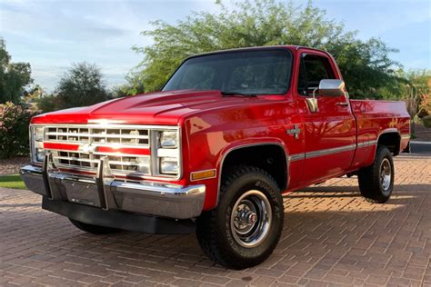 1986 Chevrolet K10 Silverado 4x4 For Sale On Bat Auctions Sold For