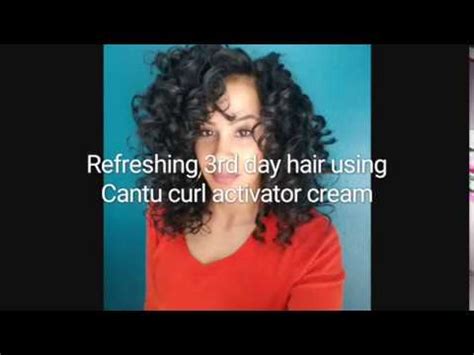 If you know how to refresh your curly hair the right way, you can make multiple good curl days a way of life. How to refresh 2nd day Curly hair - YouTube
