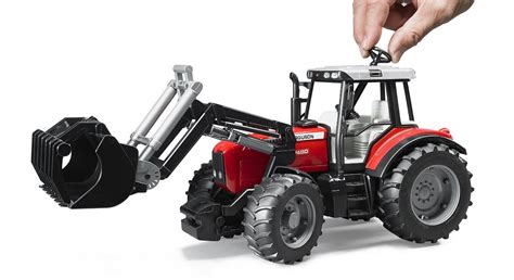 Buy Bruder Massey Ferguson Tractor With Frontloader 02042