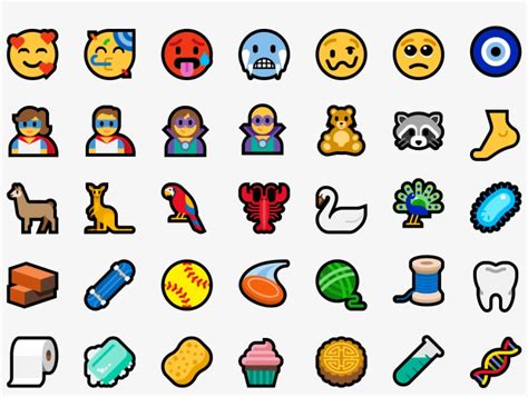 157 New Emoji With Unicode 11 In Windows 10 Windows 10 Fall Creators
