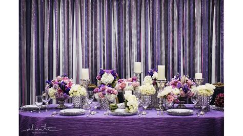 Purple Wedding Decorations Youtube