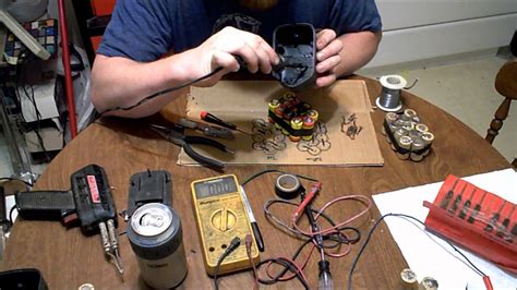 Cordless Drill Battery Pack Rebuild For 20 Or Repair For 0 Youtube