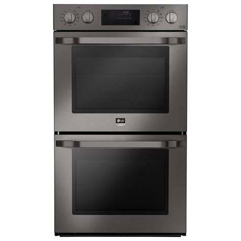 Whirlpool 24 In Double Electric Wall Oven Self Cleaning In Stainless