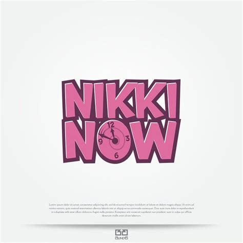Freelance Project Nikki Now Design An Animated Comedy Series Logo By