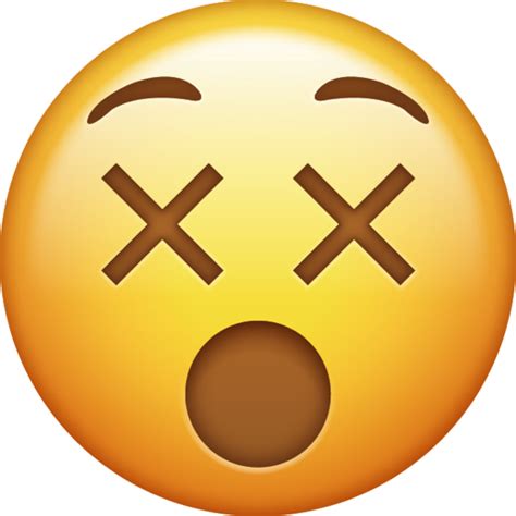 Download Dizzy Iphone Emoji Icon In  And Ai Emoji Island