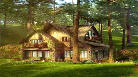 Beautiful Forest Cottage Fairytale House Dream Cottage