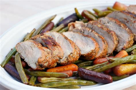 Pork loin may not be as apt to dry out, but covering your pan with foil while roasting helps the meat retain its juiciness. Grilled Pork Tenderloin and Foil Packet Veggies - Forks ...