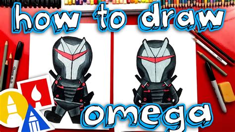 Tekenen met lineke kids video zapisi podval. How To Draw Omega Skin Fortnite Skin (cartoon) - YouTube