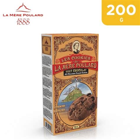 Buy La Mere Poulard All Chocolate French Cookies 200 G توصيل