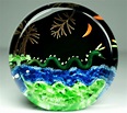 Large William Manson paperweight limited edition of 15 titled Nessie at ...