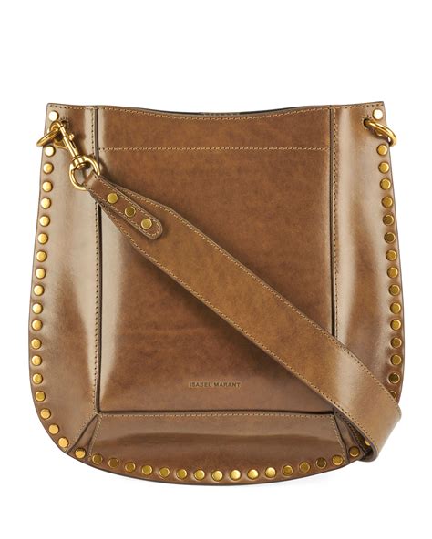 Isabel Marant Oskan New Leather Hobo Bag Neiman Marcus