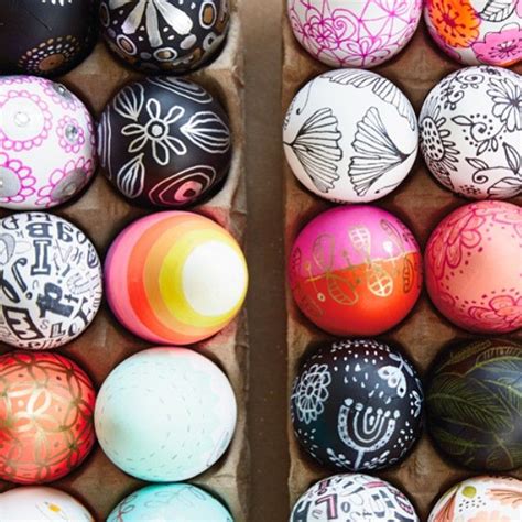 Handprinted Easter Eggs From Hallmark Artists Diy Easter Eggs Easter