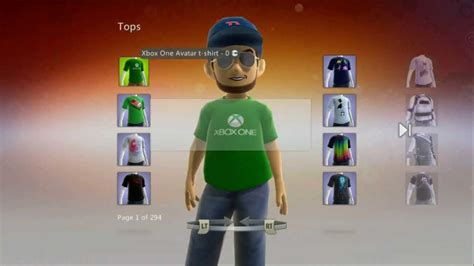 Xbox One Free Xbox Live Avatar Shirt Youtube
