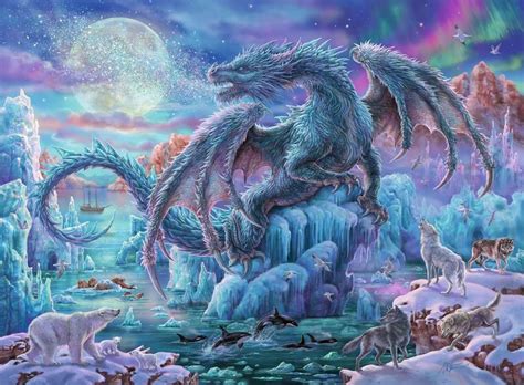 500 Pcs Mystical Dragons Boardgamesca