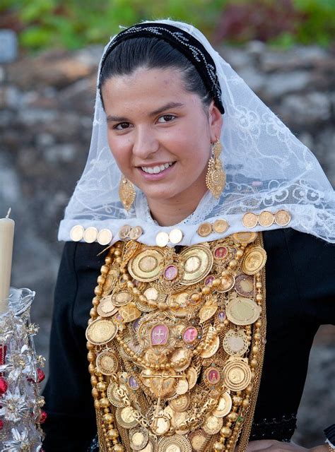 Bride From Santa Marta De Portuzelo Portugal Traditional Costume