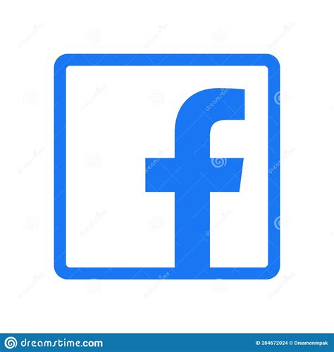 Facebook Logo Vector Original Latest Blue Color Isolated F Icon