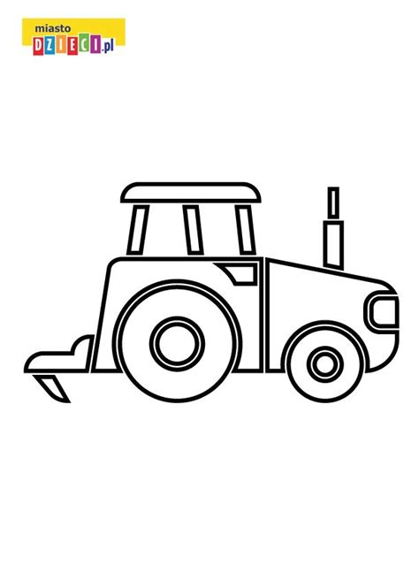 Kolorowanki Dla Chłopców Traktory Do Wydruku Latwa Kolorowanka