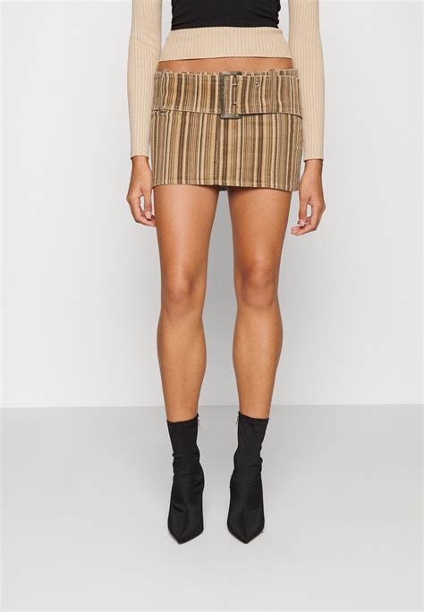 Jaded London Mini Skirt Minirok Brownbruin Zalandonl