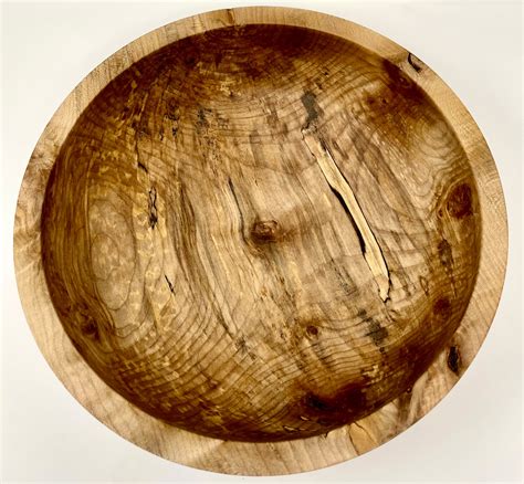 Spalted Maple Salad Bowl Woodwhirled