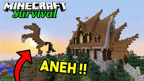Nonton kuda kawin yg anunya jelas !!! KANDANG KUDA PALING ANEH SEDUNIA ! Minecraft Survival #11 ...
