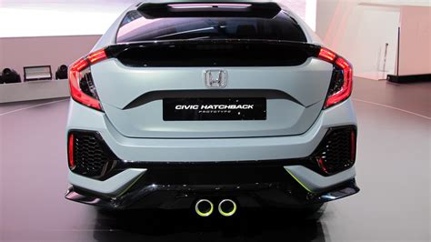 2017 Honda Civic Hatchback Unveiled In Geneva