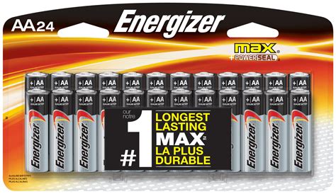 Energizer Max Alkaline 24 Aa Batteries And 24 Aaa Batteries