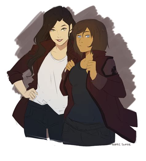 Korra X Asami By Yahisa On We Heart It In With Images