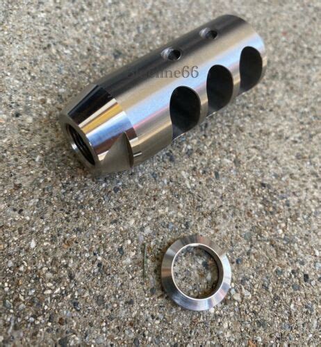 22lr 22 Stainless Muzzle Brake Compensator Ruger 1022 1022 12 28